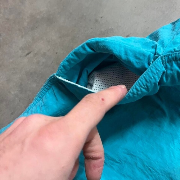 Vintage Embroidered O'Neill Blue and Black Board Shorts‎ w32 - Picture 3 of 8